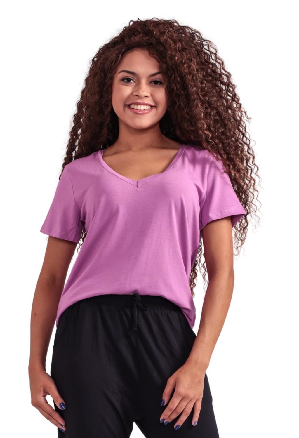 Blusinha Básica Feminina Fresquinha Confortável Varias Cores